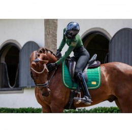 Equito Dressage Saddle Pad Evergreen Gold
