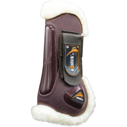 eQuick eLight Fluffy Glitter Tendon Boots Front