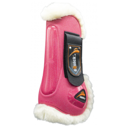 eQuick eLight Fluffy Unicorn Tendon Boots Front