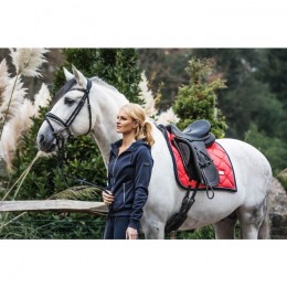 Equestrian Stockholm dressage saddle pad Grenadine