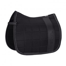 Eskadron SS'23 Reflexx dark grey Big Square Mesh Crystal saddlepad