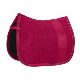 Eskadron SS'23 Reflexx pink Big Square Mesh Crystal saddlepad
