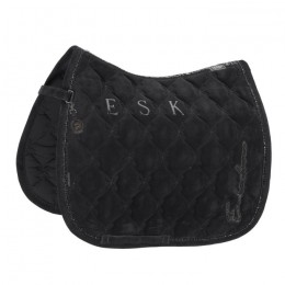 Eskadron SS25 Platinum Saddle Pad Velvet Crystal