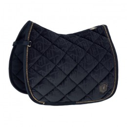 Eskadron SS'22 Heritage Navy Velvet Crystal saddle pad