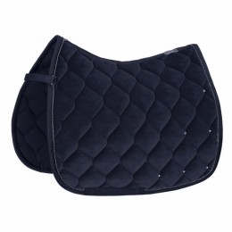 Eskadron SS'22 Classic Velvet Crystal Navy saddlepad