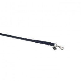 Eskadron Halter Rope Durasoft nickel plated with carabiner