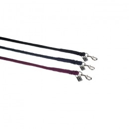 Eskadron Halter Rope Durasoft nickel plated with carabiner