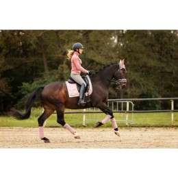 Equestrian Stockholm FW'21 Pink Crystal Dressage Saddlepad