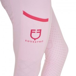 Equestro SS25 Kids Hybrid Riding Tights Peforated