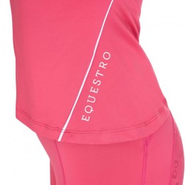Equestro SS25 Technical Training shirt Zip Ladies