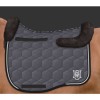 Mattes half lined saddlepad Eurofit Velvet Schiefer