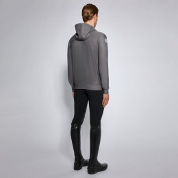 Cavalleria Toscana SS'24 CT Diagonal Weave Zip Hoodie Men