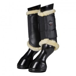 LeMieux fleece lined brushing boots