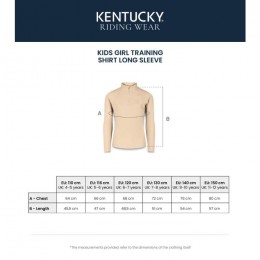 Kentucky Sammy Kids Girl Training Shirt Long Sleeve