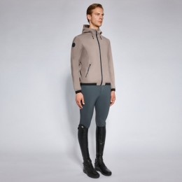 Cavalleria Toscana SS'24 CT Jersey Hooded Softshell Jacket Men