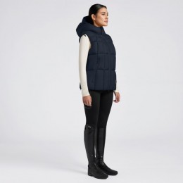 Cavalleria Toscana FW'24 CT Hooded Down Padded Nylon Bodywarmer Women