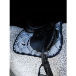 Equestrian Stockholm FW'20 Crystal Grey jumping saddlepad