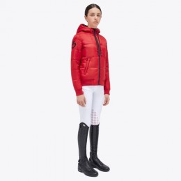 Cavalleria Toscana FW'23 Unisex Zip Puffer Tufted CT Logo Jacket Kids