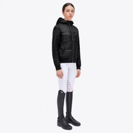 Cavalleria Toscana FW'23 Unisex Zip Puffer Tufted CT Logo Jacket Kids