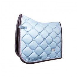 Equestrian Stockholm Ice Blue dressage saddle pad