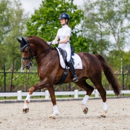 Mrs. Ros SS'24 Competition Shirt Mesh Performance White