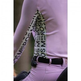 Mrs. Ros SS25 Longsleeve Trainingsshirt Purple Lavender Fields