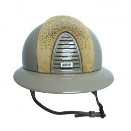 Kep Italia Cromo 2.0 Diamond Taupe Polo Shaded Swarovski Beige Gold