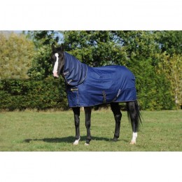 Bucas Irish Turnout Combi Neck Navy 300 gr.