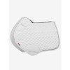 LeMieux Saddlepad Crystal Suede white