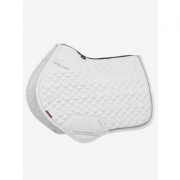 LeMieux Saddlepad Crystal Suede white