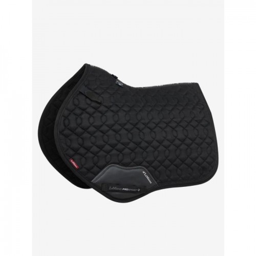 LeMieux saddlepad Crystal Suede black