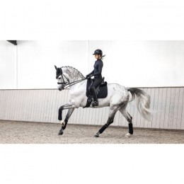 LeMieux saddlepad Crystal Suede black
