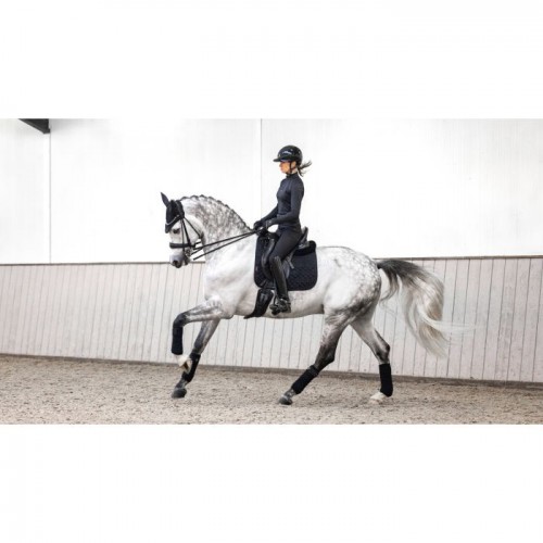LeMieux saddlepad Crystal Suede black
