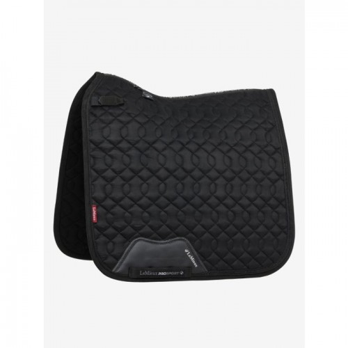 LeMieux saddlepad Crystal Suede black