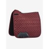LeMieux Saddlepad Crystal Suede Burgundy