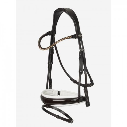 LeMieux Kudos Bridle Patent Dressage