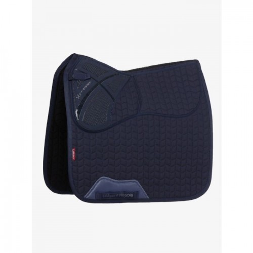 LeMieux Prosorb 2 pockets dressage saddlepad navy