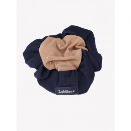 LeMieux Scrunchie met haarnetje Navy