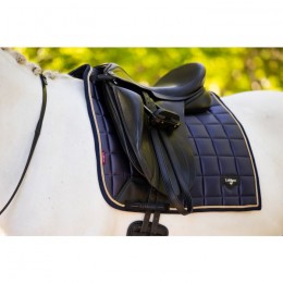 LeMieux SS25 Saddle Pad Loire Classic Dressage Dusk Blue