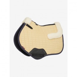 LeMieux SS25 Saddlepad Merino Suede Square Mimosa Jumping