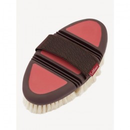 LeMieux AW25 Flexi Goat Hair Body Brush Cranberry