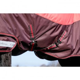 LeMieux AW25 Arika Ripstop 0g Turnout Blanket Cranberry