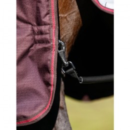 LeMieux AW25 Arika Ripstop 0g Turnout Blanket Cranberry