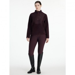 LeMieux AW25 Clara Hybrid Fleece Damson