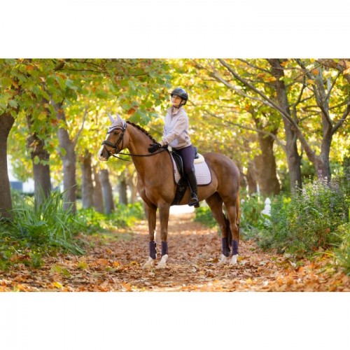 LeMieux AW25 Keira Quarter Neck Sweat Lilac