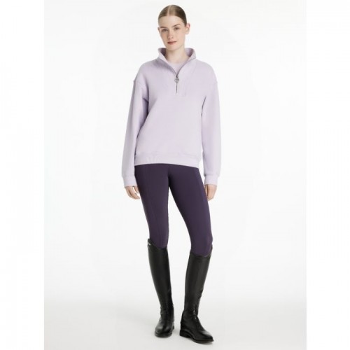 LeMieux AW25 Keira Quarter Neck Sweat Lilac