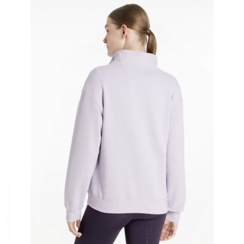 LeMieux AW25 Keira Quarter Neck Sweat Lilac