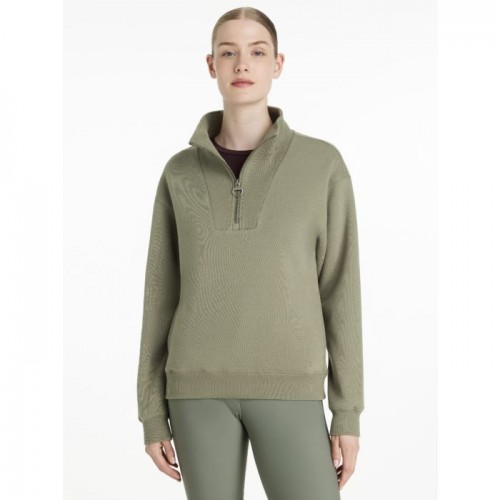 LeMieux AW25 Keira Quarter Neck Sweat Rosemary