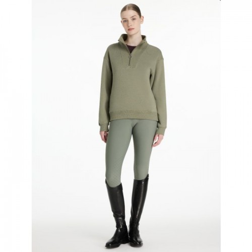 LeMieux AW25 Keira Quarter Neck Sweat Rosemary