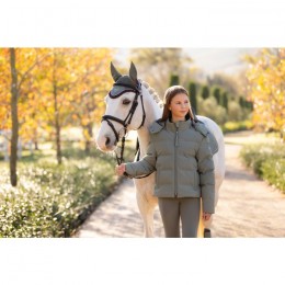 LeMieux AW25 Young Rider Daisy Waterproof Jacket Rosemary
